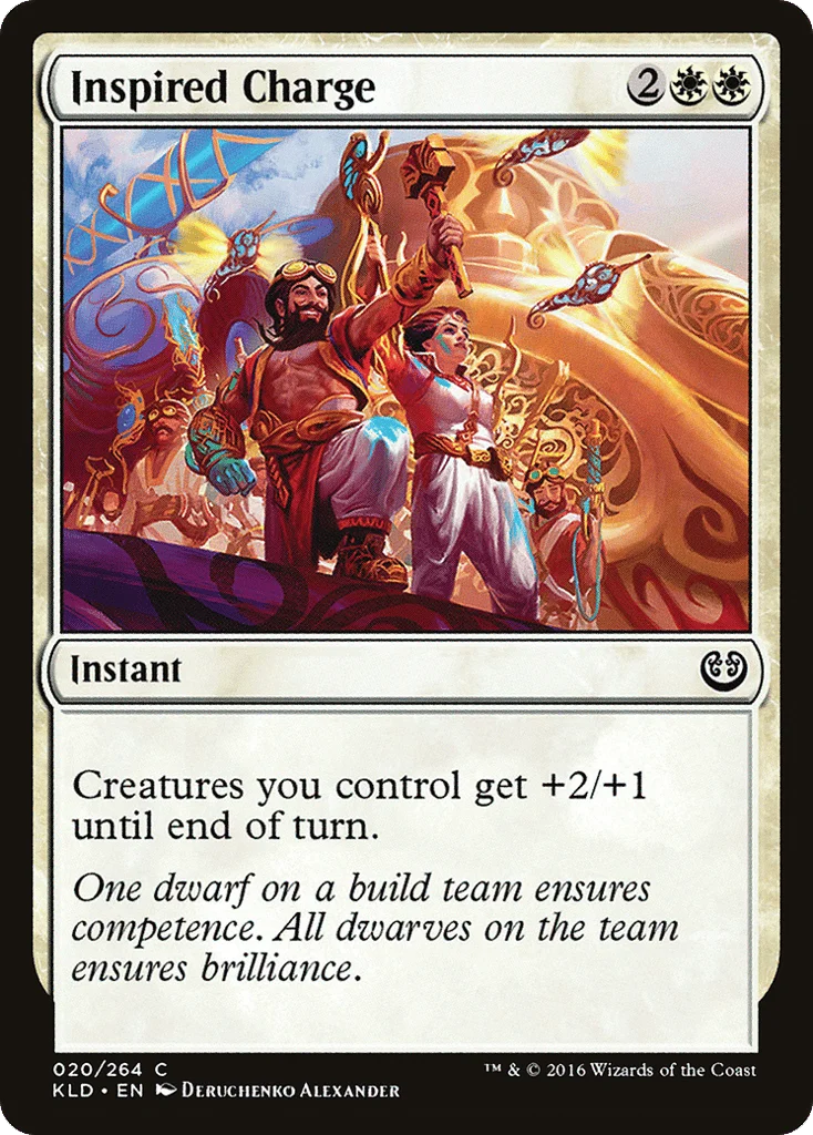 Inspired Charge · Kaladesh