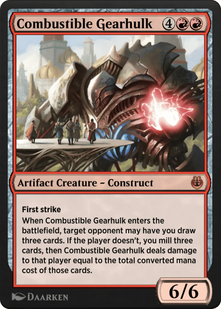 Combustible Gearhulk · Kaladesh Remastered