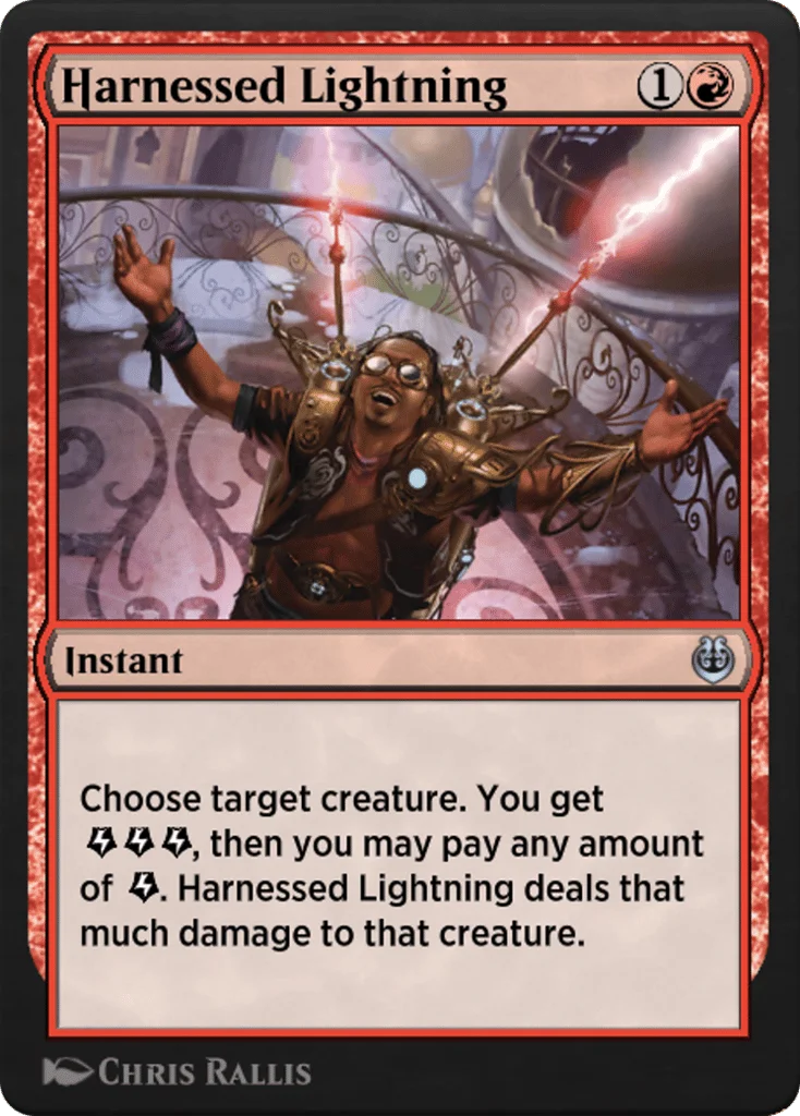 Harnessed Lightning · Kaladesh Remastered