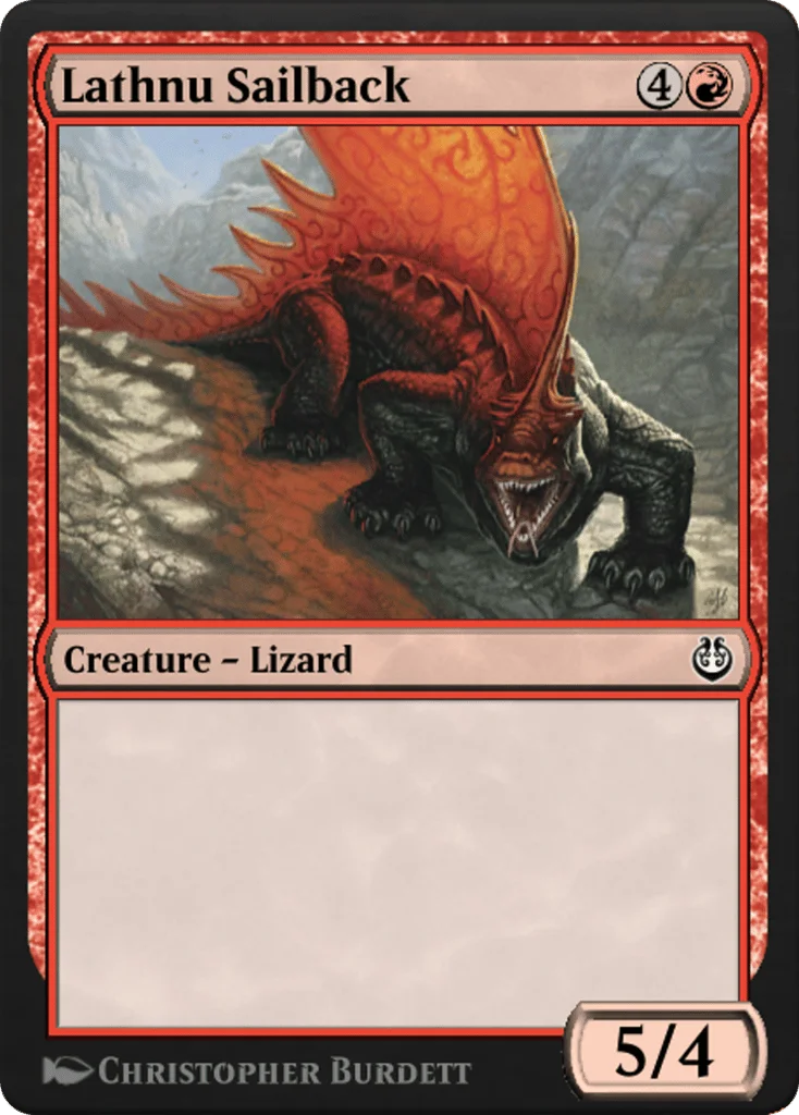 Lathnu Sailback · Kaladesh Remastered