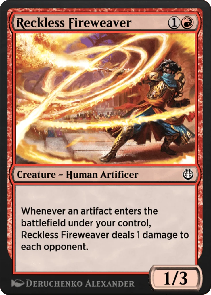 Reckless Fireweaver · Kaladesh Remastered