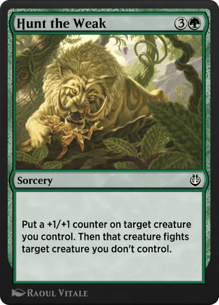 Hunt the Weak · Kaladesh Remastered