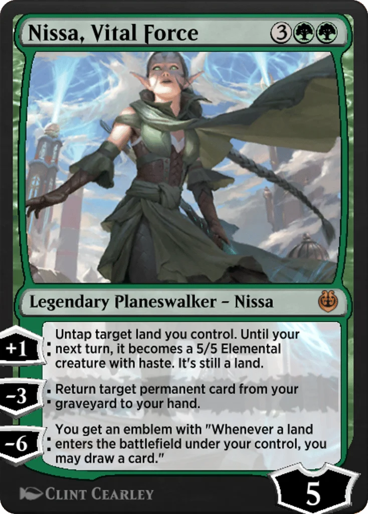 Nissa, Vital Force · Kaladesh Remastered