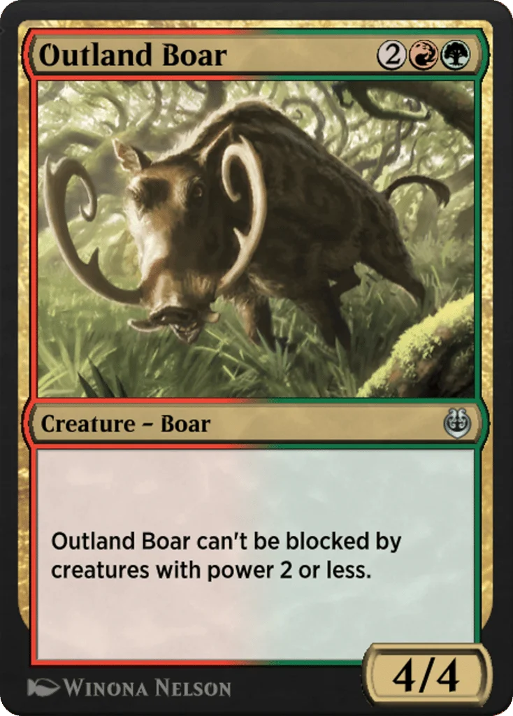 Outland Boar · Kaladesh Remastered