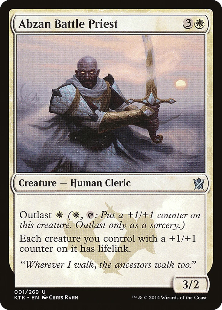 Abzan Battle Priest · Khans of Tarkir