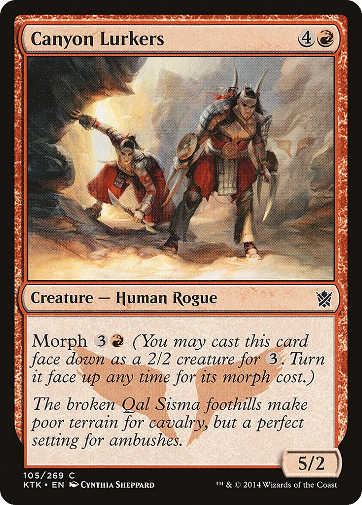 Canyon Lurkers · Khans of Tarkir