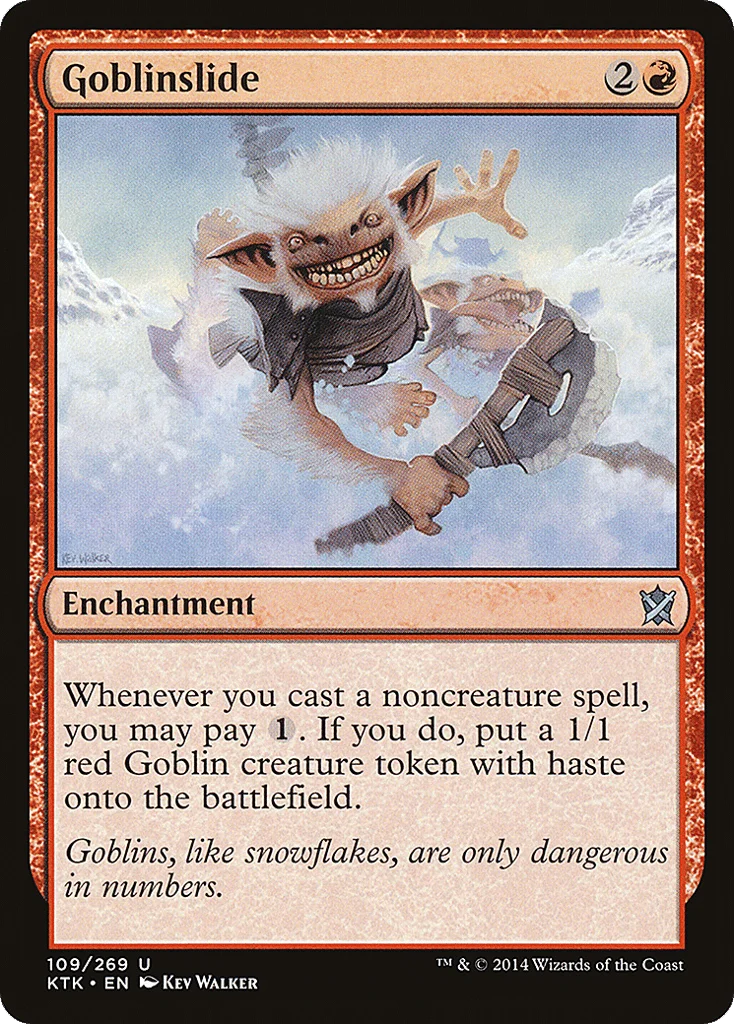 Goblinslide · Khans of Tarkir
