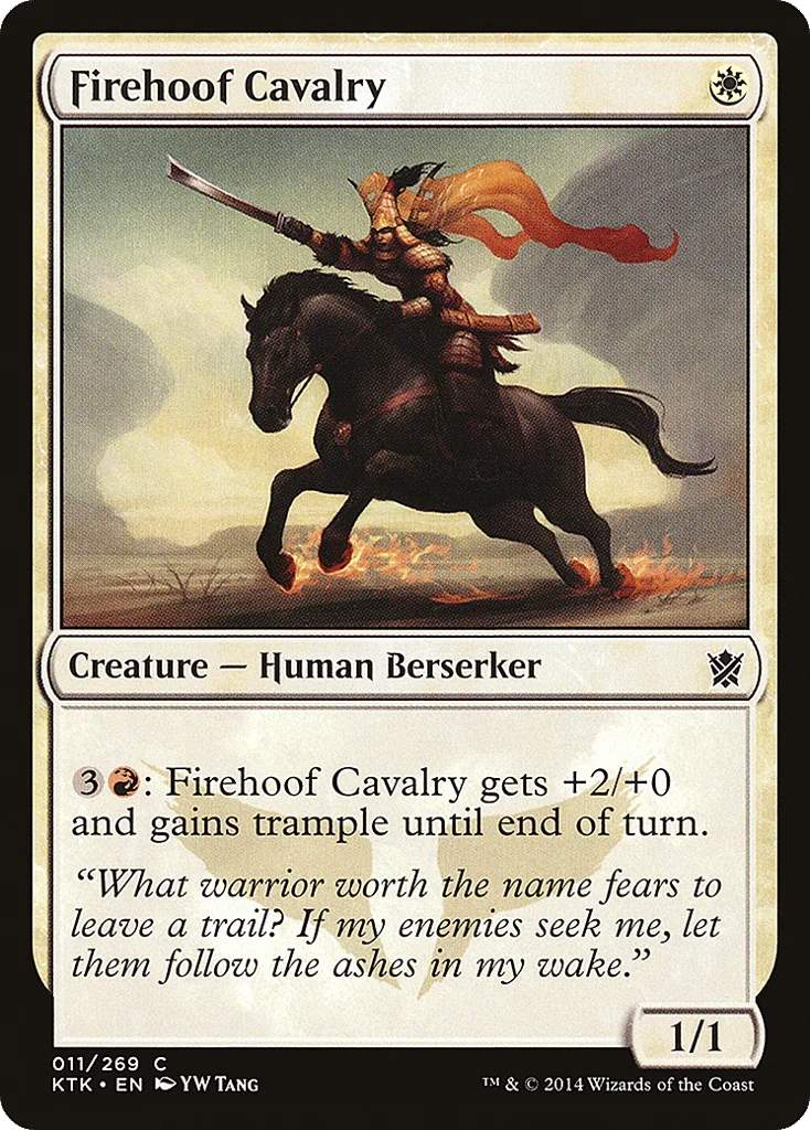 Firehoof Cavalry · Khans of Tarkir