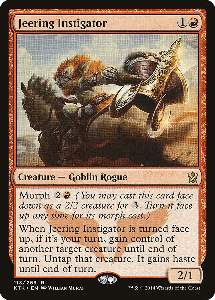 Jeering Instigator · Khans of Tarkir