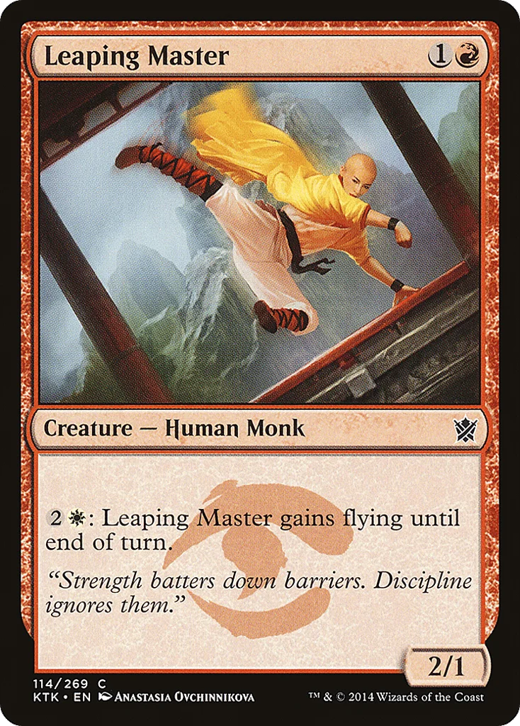 Leaping Master · Khans of Tarkir