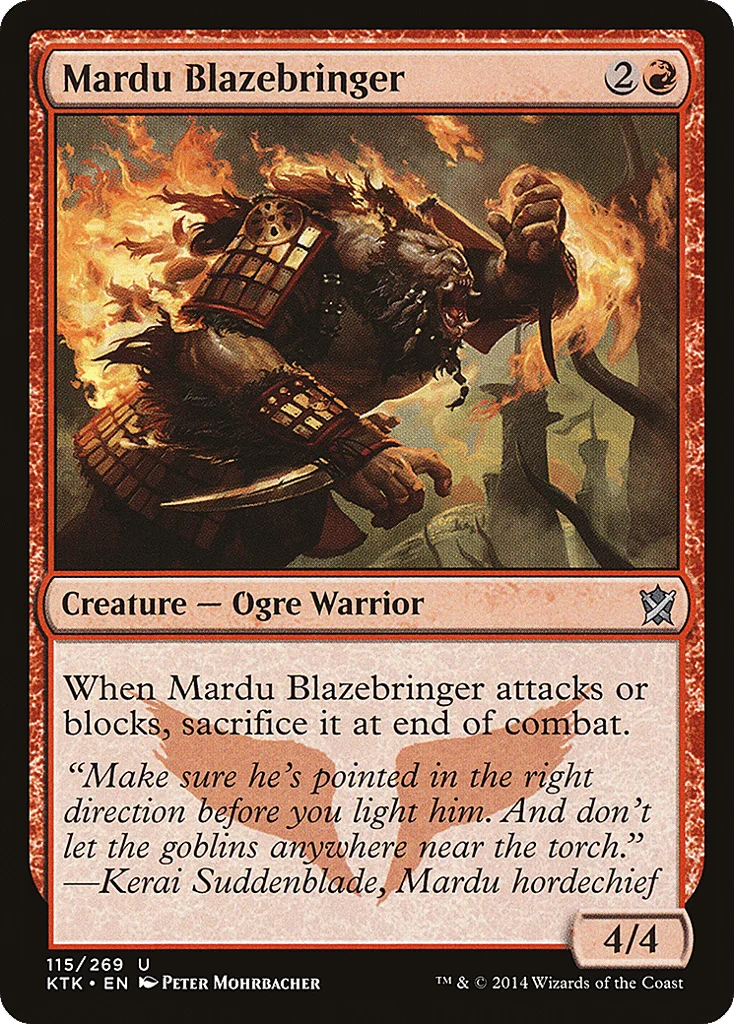 Mardu Blazebringer · Khans of Tarkir