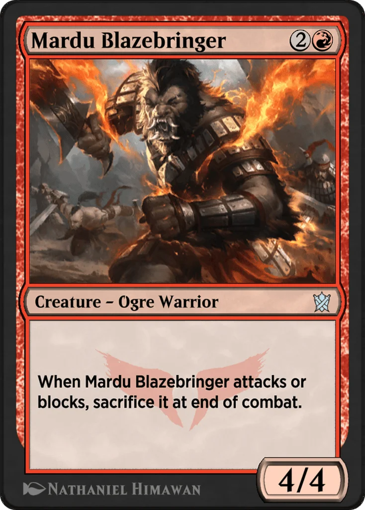 Mardu Blazebringer · Khans of Tarkir