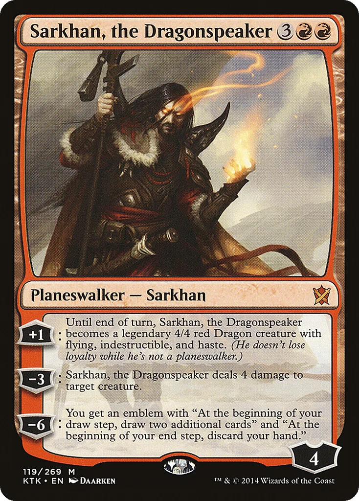 Sarkhan, the Dragonspeaker · Khans of Tarkir