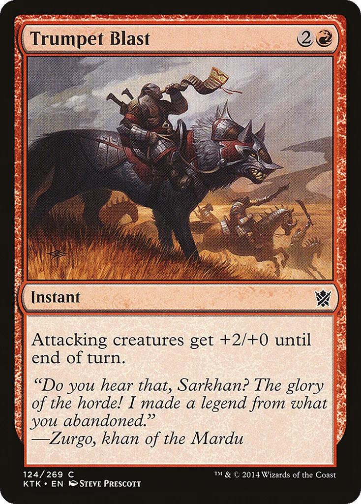 Trumpet Blast · Khans of Tarkir