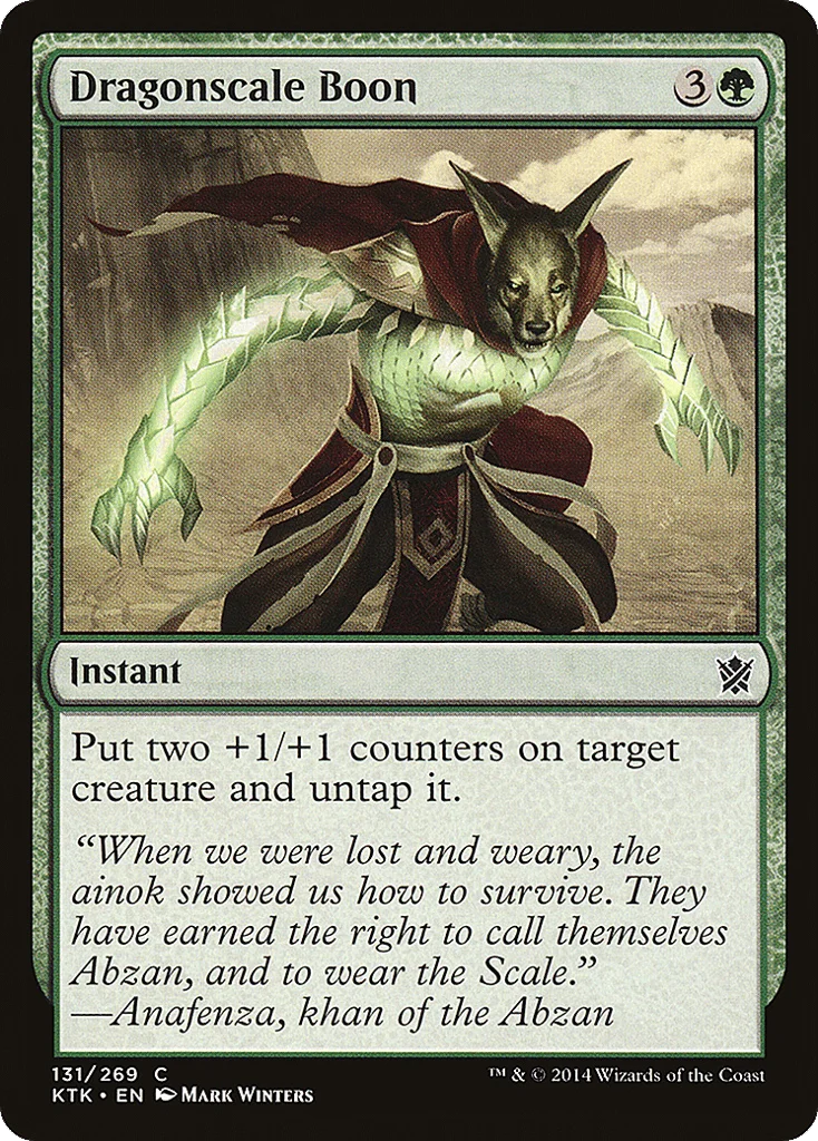Dragonscale Boon · Khans of Tarkir
