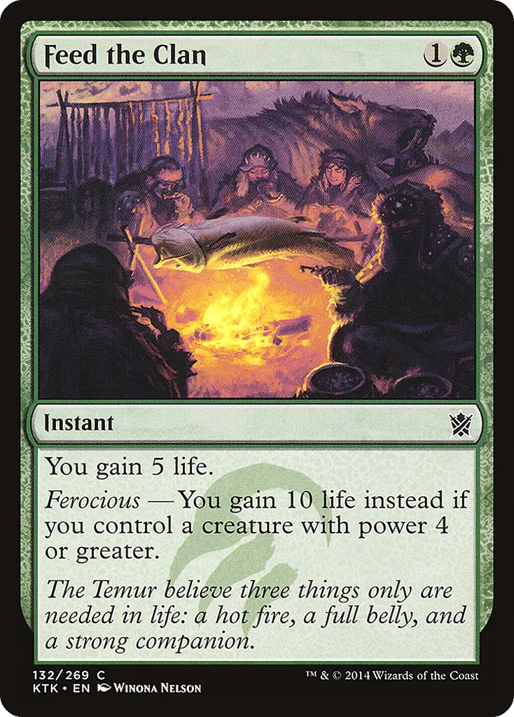 Feed the Clan · Khans of Tarkir