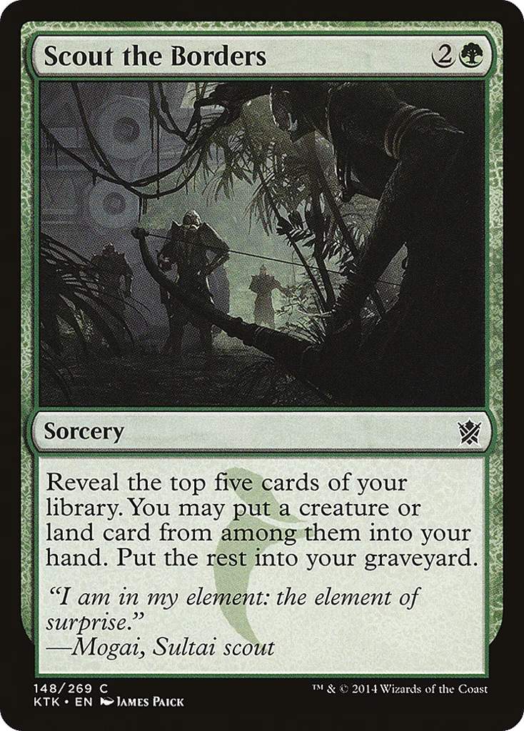 Scout the Borders · Khans of Tarkir