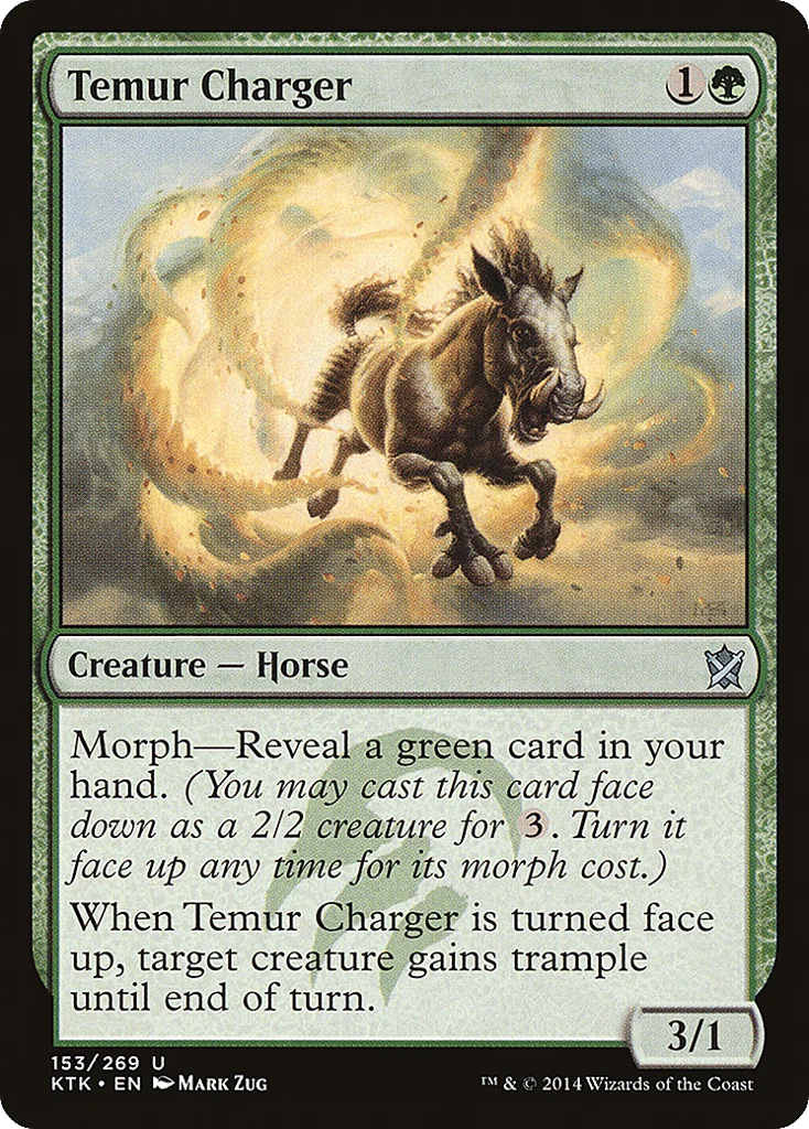 Temur Charger · Khans of Tarkir