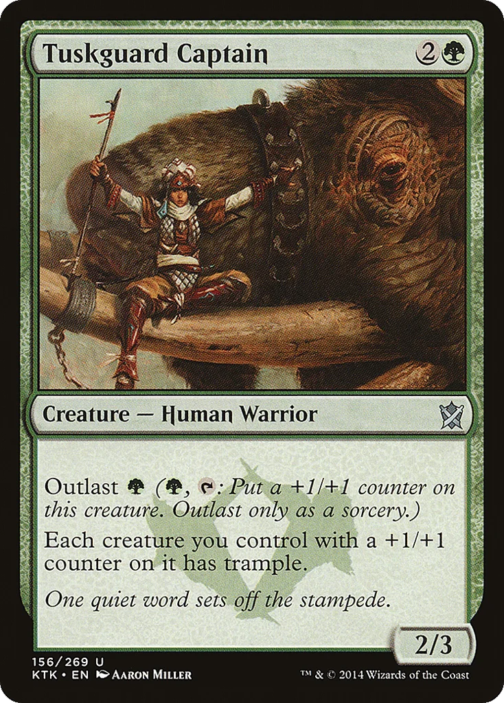 Tuskguard Captain · Khans of Tarkir