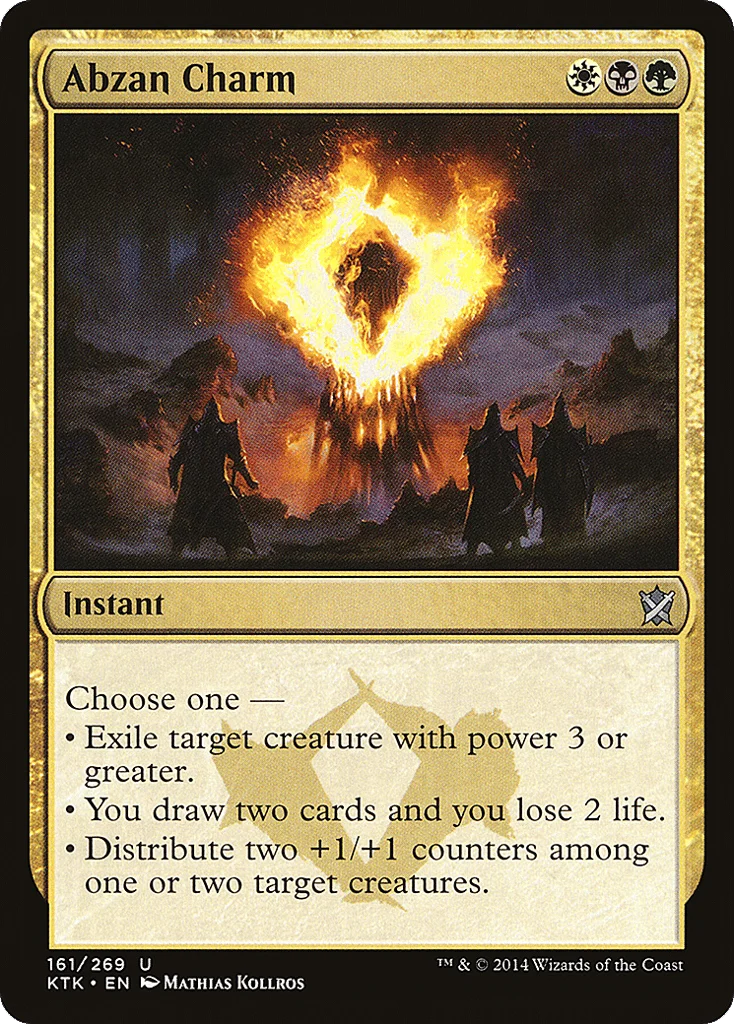 Abzan Charm · Khans of Tarkir