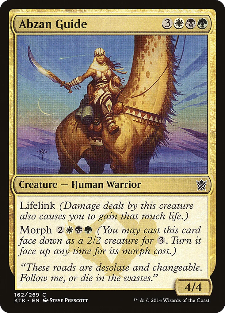 Abzan Guide · Khans of Tarkir