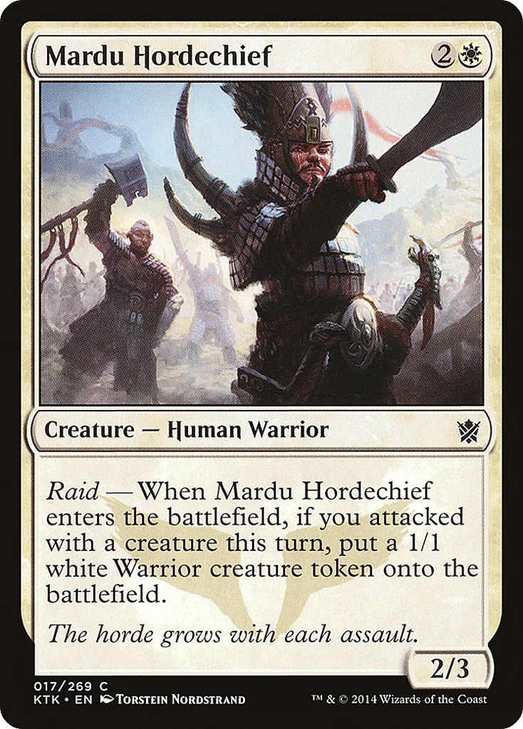 Mardu Hordechief · Khans of Tarkir