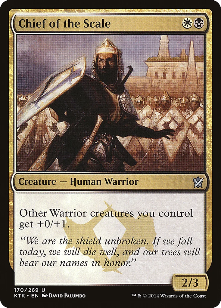 Chief of the Scale · Khans of Tarkir