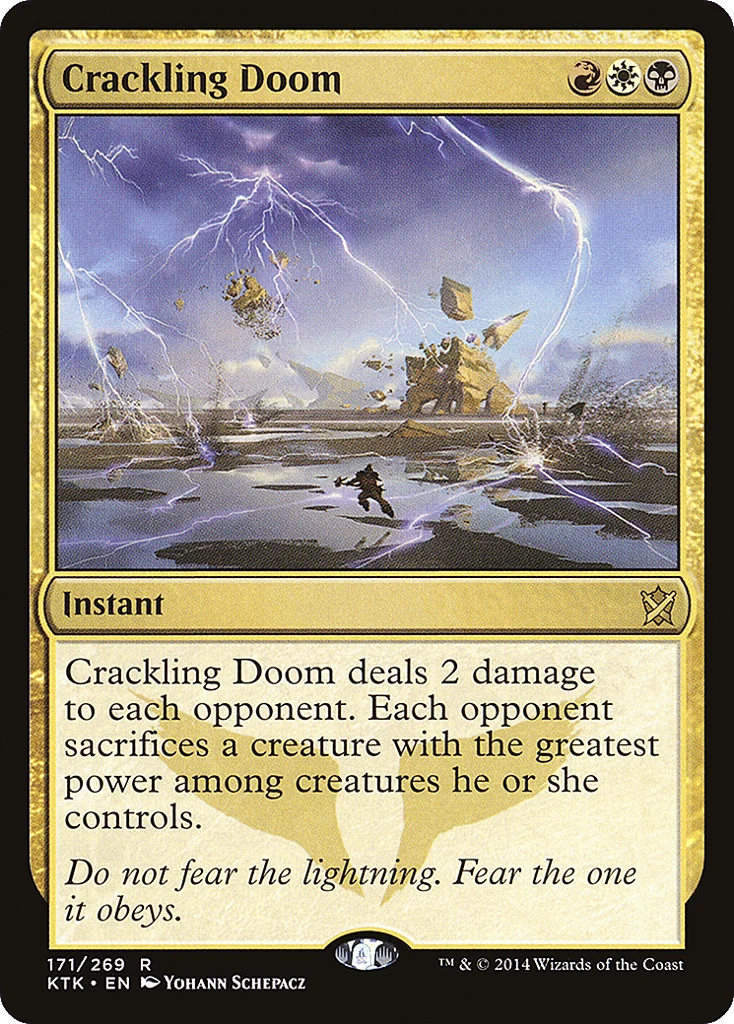 Crackling Doom · Khans of Tarkir