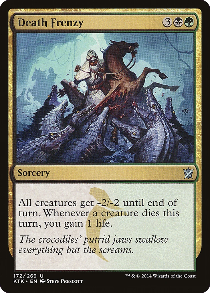 Death Frenzy · Khans of Tarkir