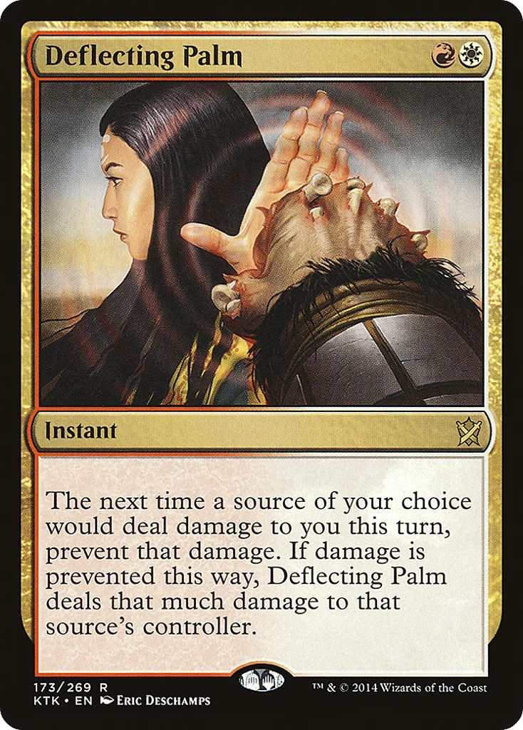 Deflecting Palm · Khans of Tarkir