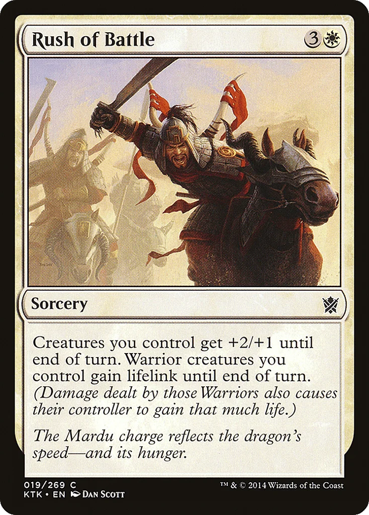 Rush of Battle · Khans of Tarkir