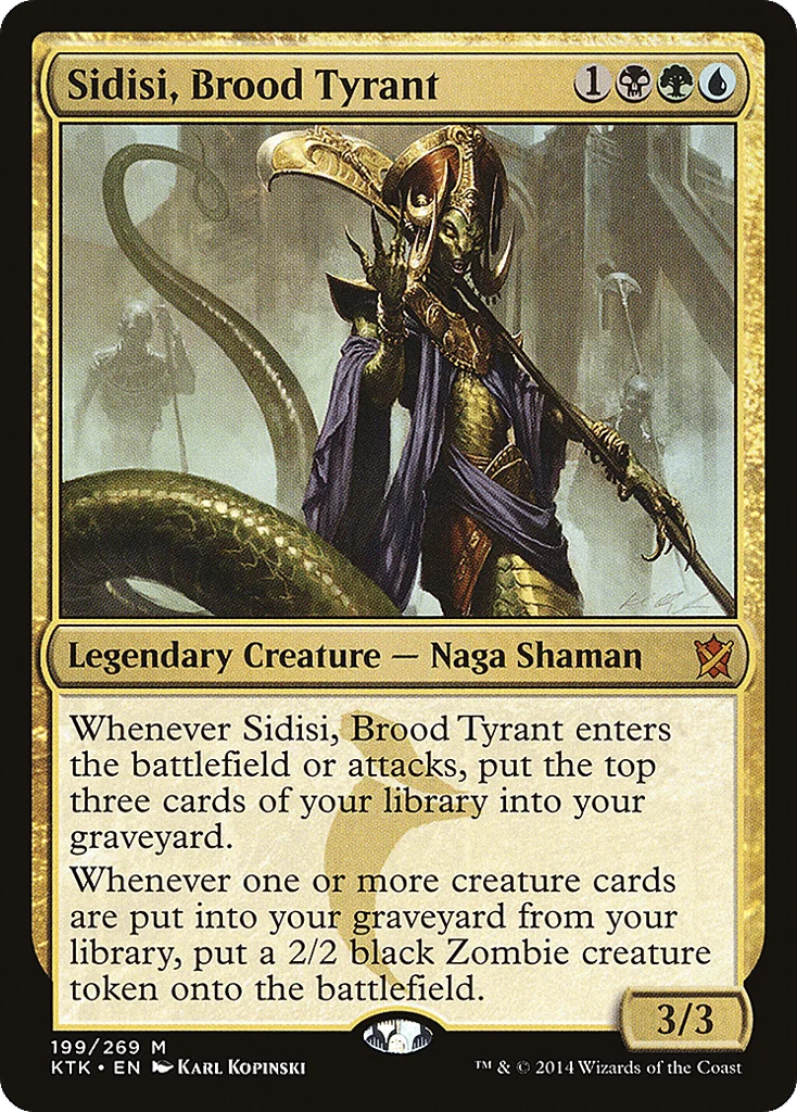 Sidisi, Brood Tyrant · Khans of Tarkir