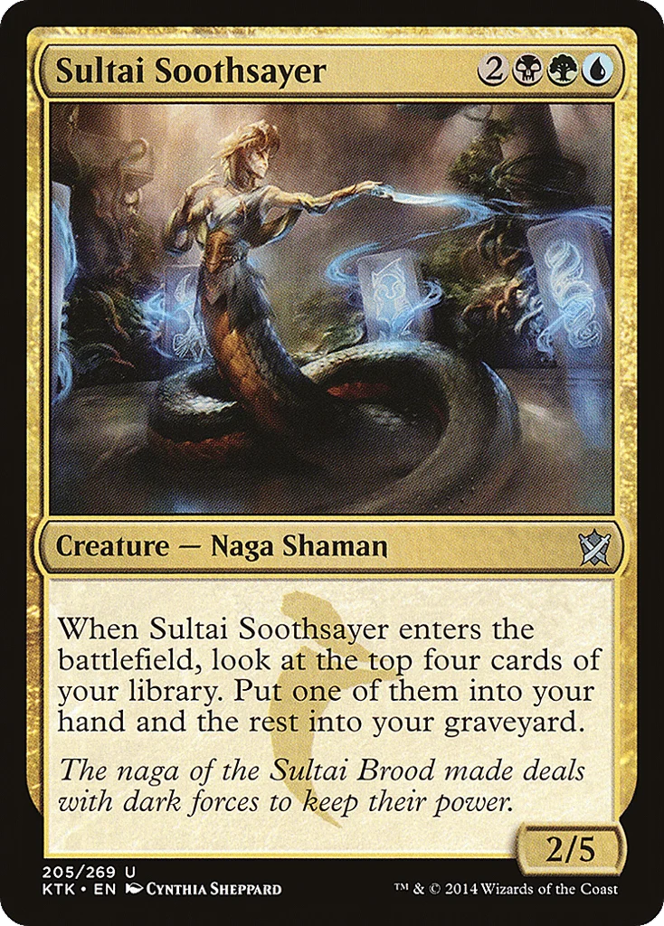 Sultai Soothsayer · Khans of Tarkir