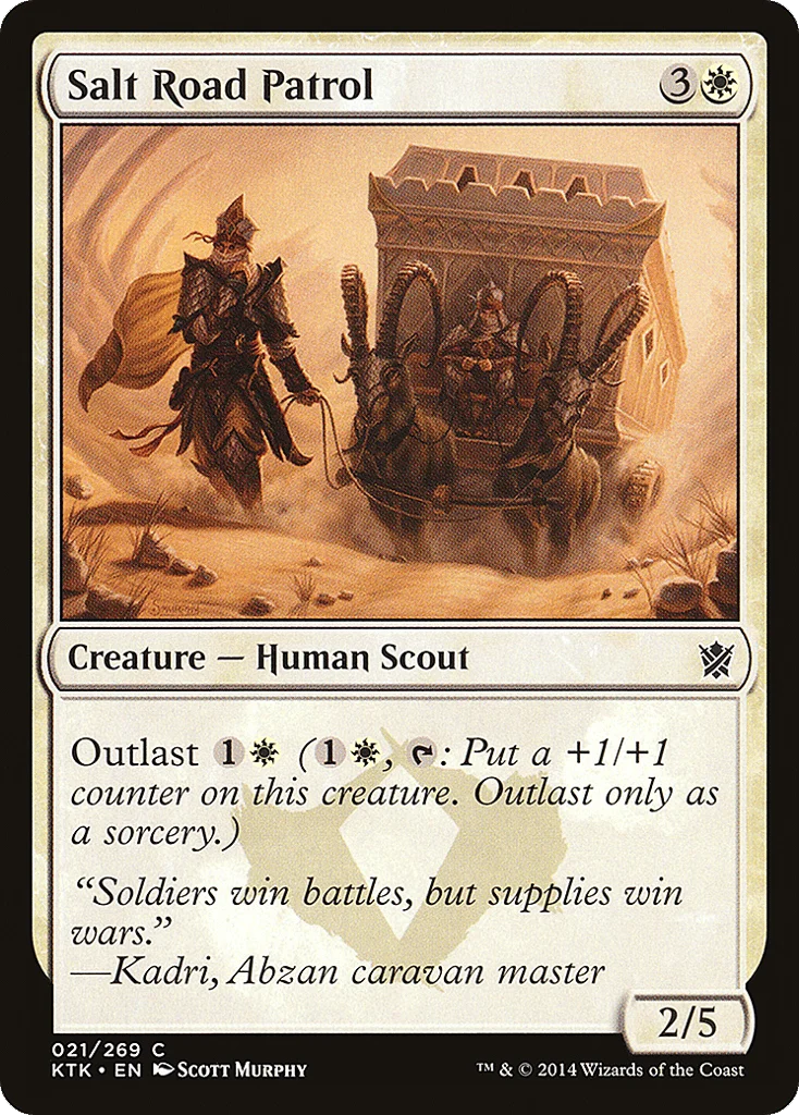 Salt Road Patrol · Khans of Tarkir