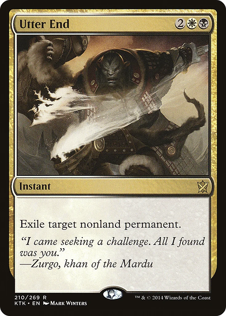 Utter End · Khans of Tarkir