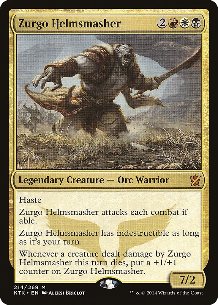 Zurgo Helmsmasher · Khans of Tarkir
