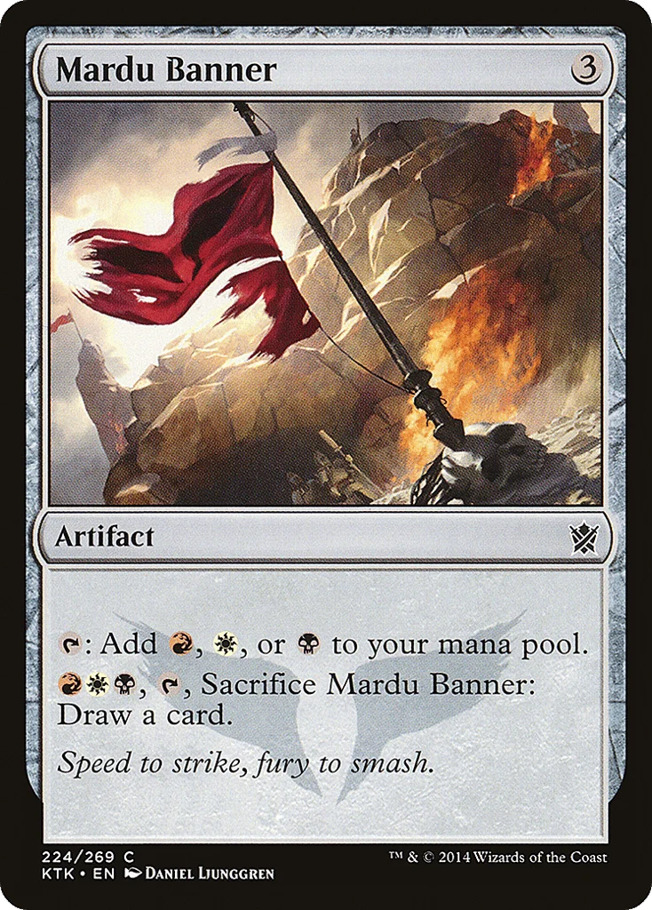 Mardu Banner · Khans of Tarkir