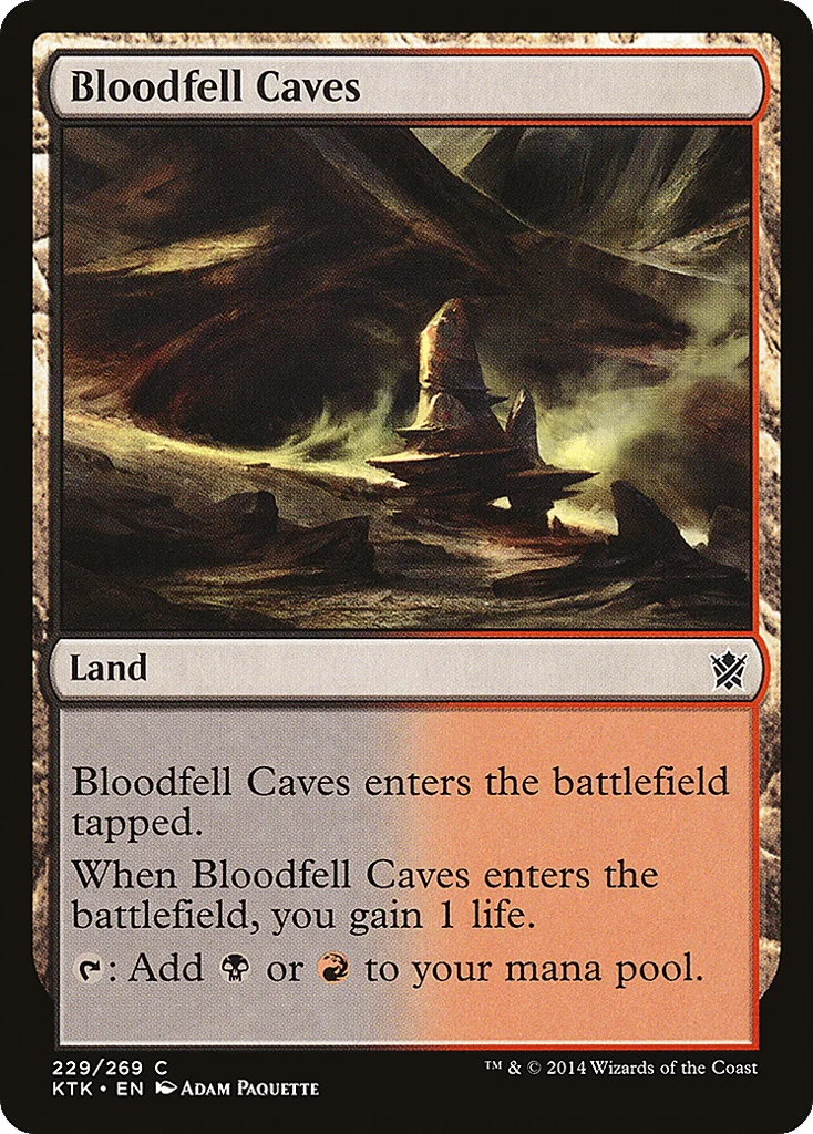 Bloodfell Caves · Khans of Tarkir