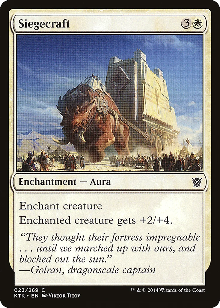 Siegecraft · Khans of Tarkir