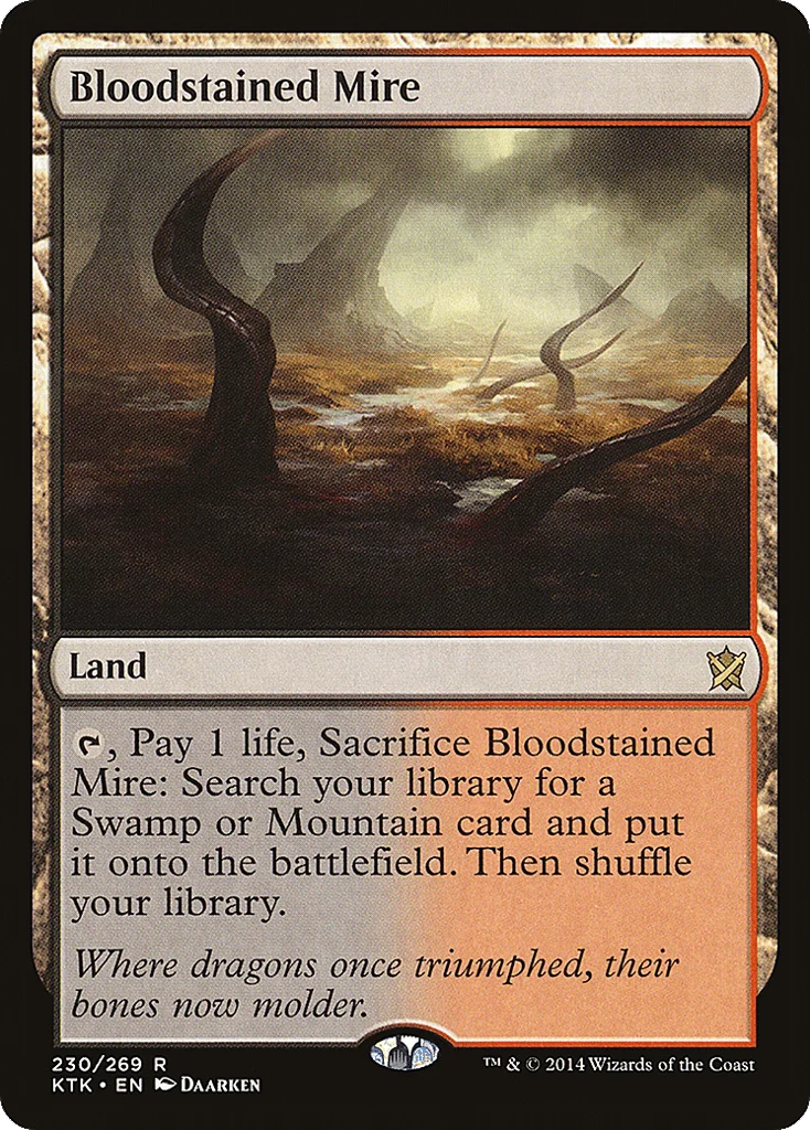 Bloodstained Mire · Khans of Tarkir