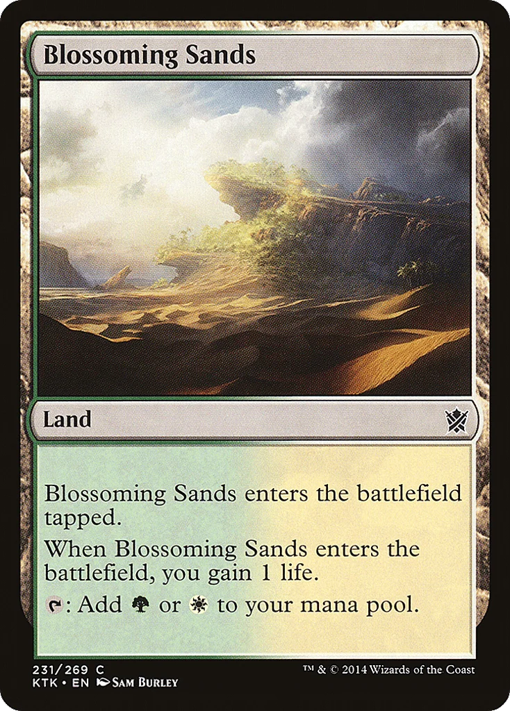 Blossoming Sands · Khans of Tarkir