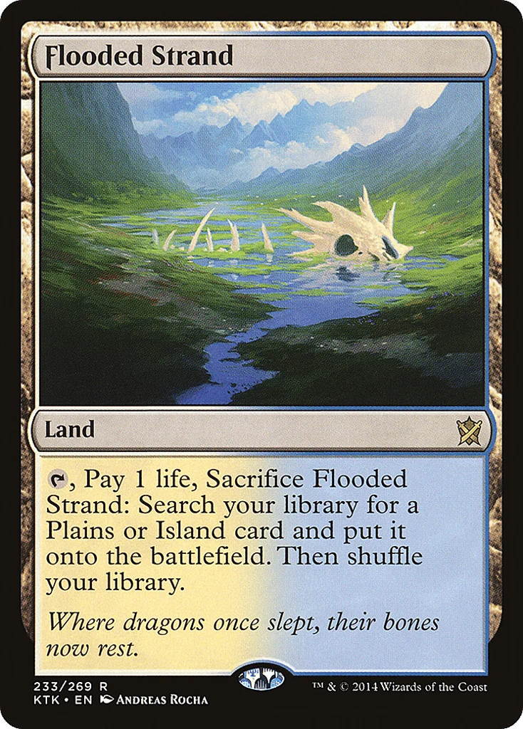 Flooded Strand · Khans of Tarkir