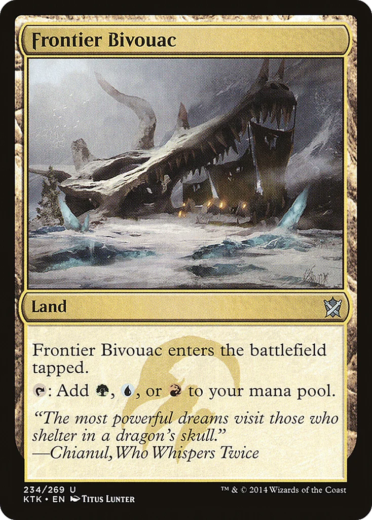 Frontier Bivouac · Khans of Tarkir