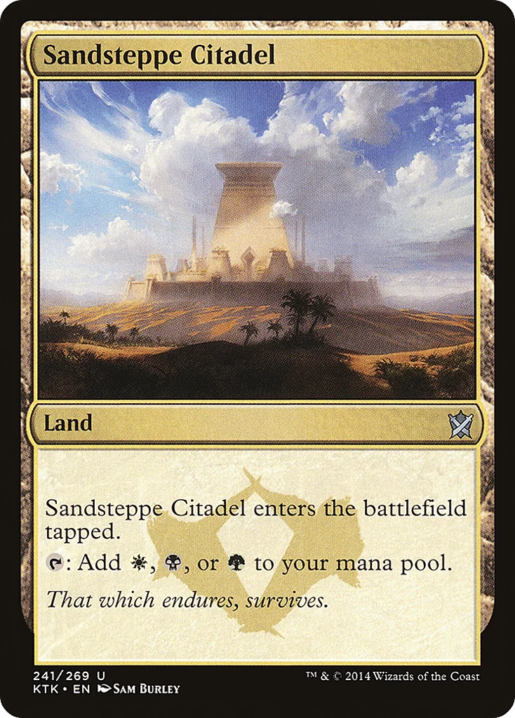 Sandsteppe Citadel · Khans of Tarkir