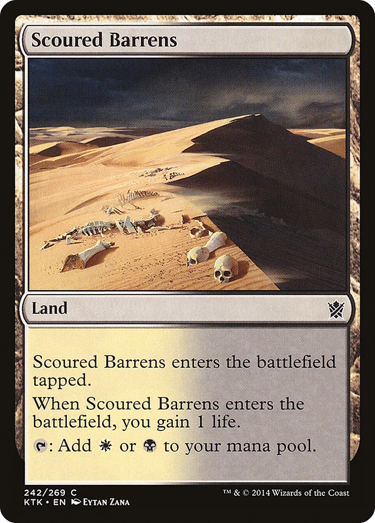 Scoured Barrens · Khans of Tarkir