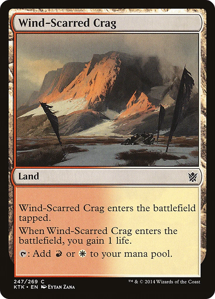 Wind-Scarred Crag · Khans of Tarkir