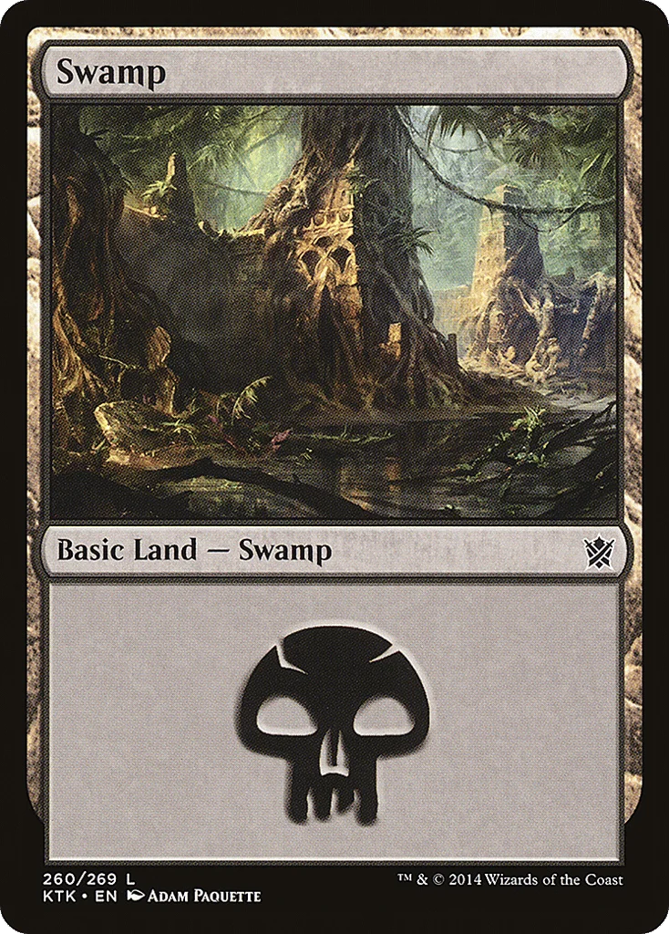 Swamp · Khans of Tarkir