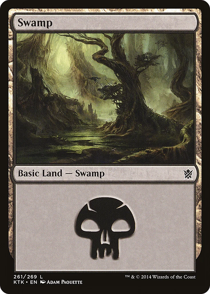 Swamp · Khans of Tarkir