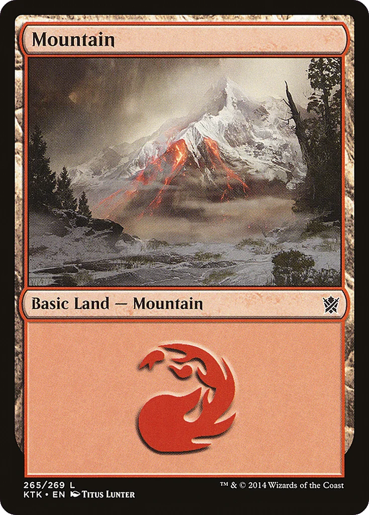 Mountain · Khans of Tarkir