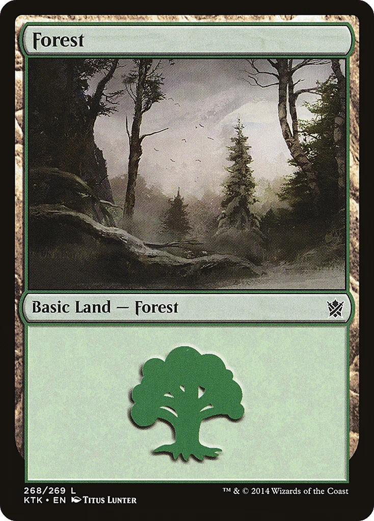 Forest · Khans of Tarkir